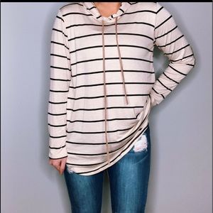 Long sleeve striped tee